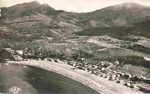 AK / Ansichtskarte ARGELES-SUR-MER 66 Pyrenees-Orientales La Racou Vue generale arienne