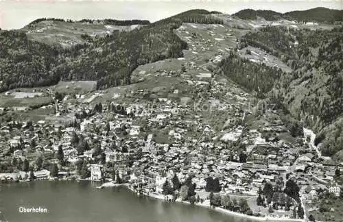 AK / Ansichtskarte Oberhofen AG Fliegeraufnahme