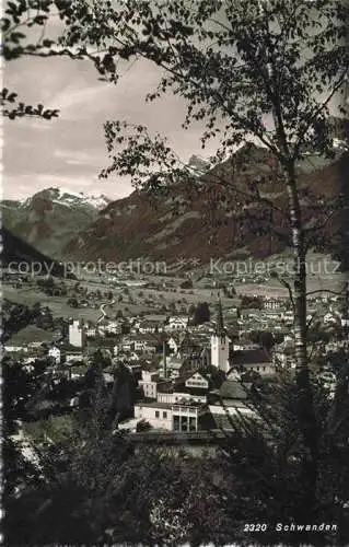 AK / Ansichtskarte Schwanden BE Panorama