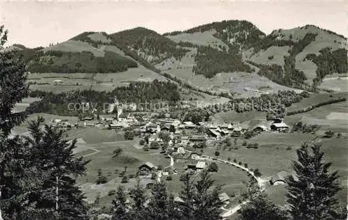 AK / Ansichtskarte Charmey La Gruyere FR Panorama
