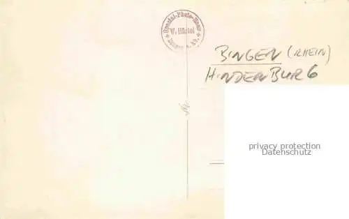 AK / Ansichtskarte Bingen Rhein Paul von Hindenburg