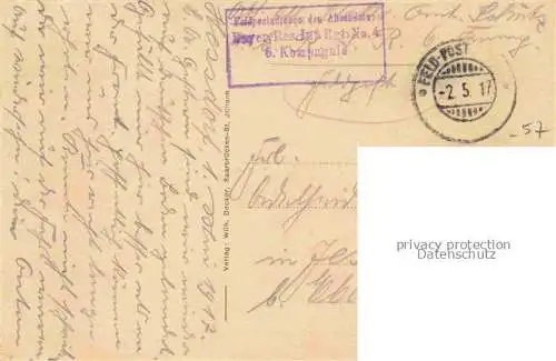 AK / Ansichtskarte Hessdorf Hestroff Boulay-Moselle 57 Moselle Panorama Feldarbeit Schule Wirtschaft Maillard Kirche