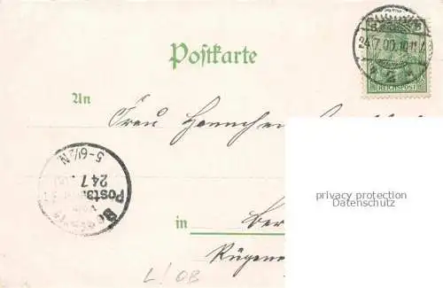 AK / Ansichtskarte Kuestrin-Kietz Brandenburg Friedenskirche Litho