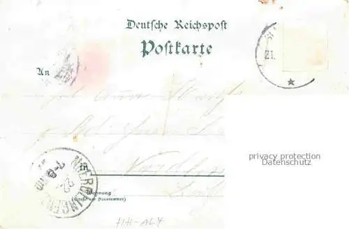 AK / Ansichtskarte Blankenese Hamburg Suellberg Hotel Restaurant Ballsaal Deutsche Reichspost Litho