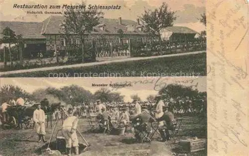 AK / Ansichtskarte Messel Darmstadt Restauration am Messeler Schiessplatz