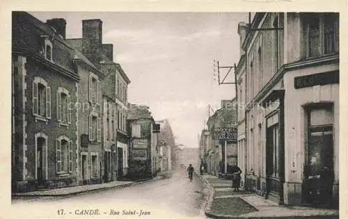 AK / Ansichtskarte Cande SEGRE 49 Maine-et-Loire Rue Saint Jean
