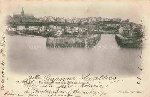 AK / Ansichtskarte GRANVILLE 50 Manche Vue générale prise de la Jetée des Bassins