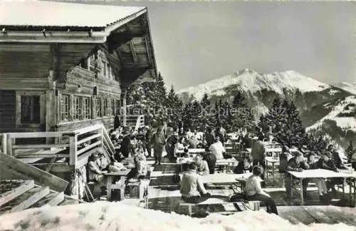 AK / Ansichtskarte Gstaad Saanen BE Berghaus Eggli Gifferhorn