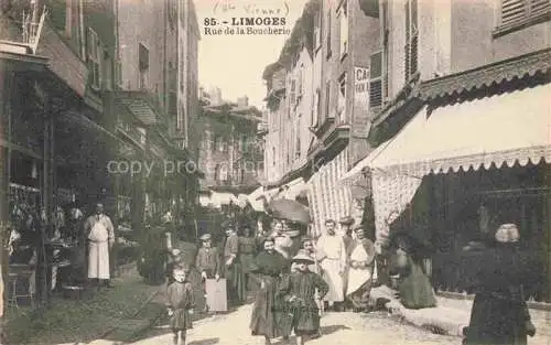 AK / Ansichtskarte LIMOGES 87 Haute-Vienne Rue de la Boucherie