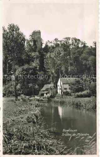 AK / Ansichtskarte Boncourt  Dellle Porrentruy JU Grottes de Milandre
