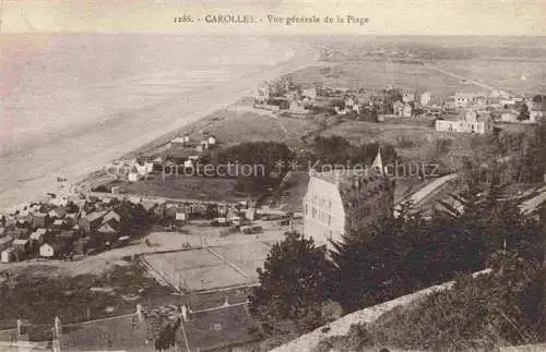 AK / Ansichtskarte Carolles 50 Manche Vue générale de la plage