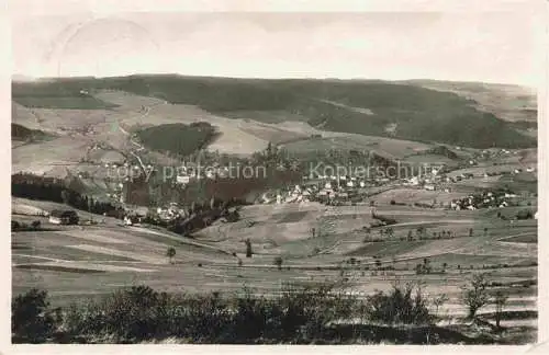 AK / Ansichtskarte Neuhausen Erzgebirge Sachsen Panorama Hoehenluftkurort Schloss Purchenstein Schwartenberg