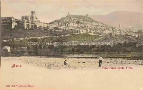 AK / Ansichtskarte Assisi Perugia Umbria IT Panorama della cittá