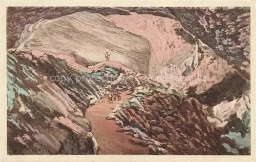 AK / Ansichtskarte Kyffhaeuser Barbarossahoehle Olymp Kuenstlerkarte