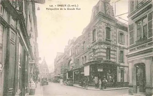 AK / Ansichtskarte Dreux 28 Eure-et-Loir Perspective de la Grande Rue