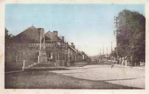 AK / Ansichtskarte Trigueres Montargis 45 Loiret Avenue de la Gare