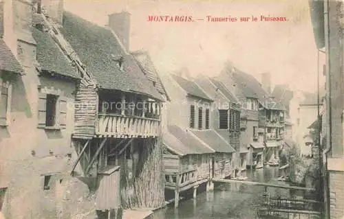 AK / Ansichtskarte Montargis 45 Loiret Tanneries sur le Puiseaux