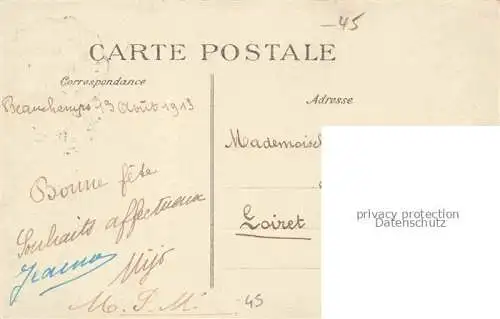 AK / Ansichtskarte Beauchamps-sur-Huillard Montargis 45 Loiret Vue générale