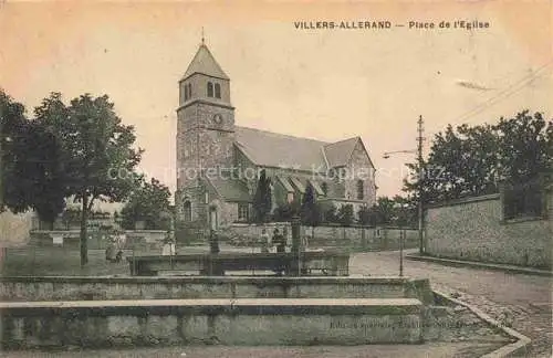 AK / Ansichtskarte Villers-Allerand REIMS 51 Marne Place de l'Eglise