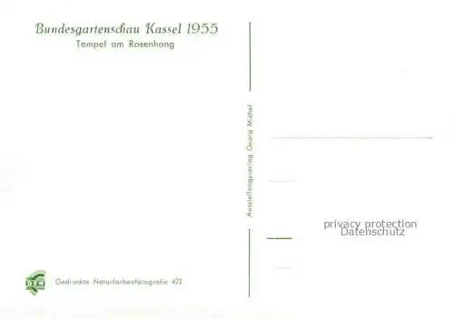 AK / Ansichtskarte BUGA Bundesgartenschau Tempel Rosenhang 