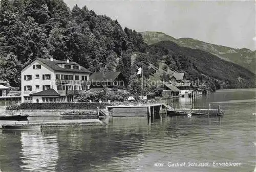 AK / Ansichtskarte Ennetbuergen Gasthof Schluessel