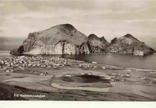 AK / Ansichtskarte Vestmannaeyjum Iceland Panorama