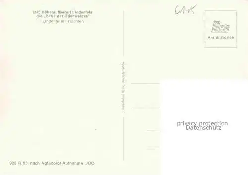 AK / Ansichtskarte Lindenfels Odenwald Lindenfelser Trachten