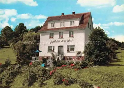 AK / Ansichtskarte Mossau Odenwaldkreis Hessen Gasthaus Pension Hasenfratz
