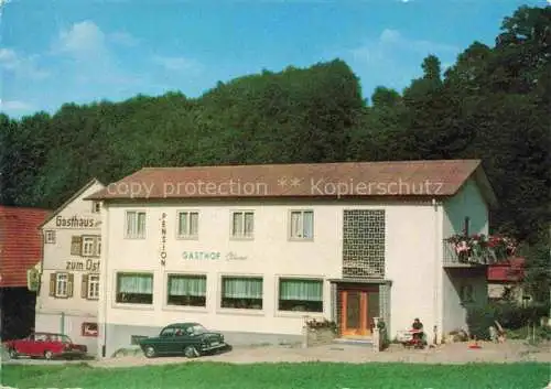 AK / Ansichtskarte Ober-Ostern Reichelsheim Odenwald Gasthaus Pension Zum Ostertal