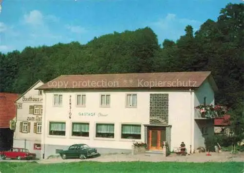 AK / Ansichtskarte Ober-Ostern Reichelsheim Odenwald Gasthaus Pension Zum Ostertal