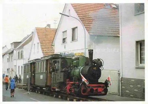 AK / Ansichtskarte Dietzenbach Offenbach Main Hessen Lok 43 mit Sonderzug in Dietzenbach