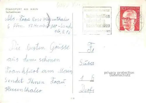 AK / Ansichtskarte Sachsenhausen FRANKFURT AM MAIN Appelwoi Kneipen