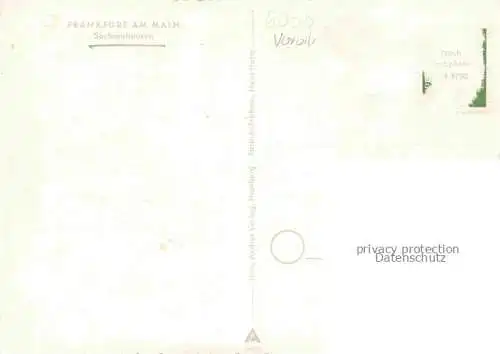 AK / Ansichtskarte FRANKFURT AM MAIN Sachsenhausen