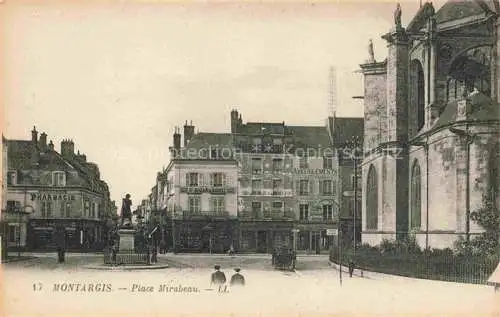 AK / Ansichtskarte Montargis 45 Loiret Place Mirabeau Monument