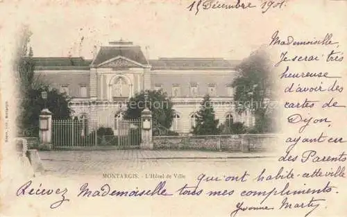 AK / Ansichtskarte Montargis 45 Loiret Hôtel de Ville