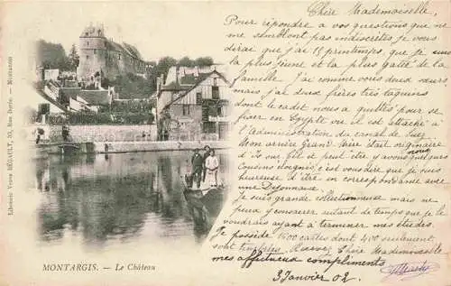 AK / Ansichtskarte Montargis 45 Loiret Vue sur le château