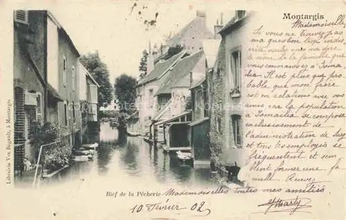 AK / Ansichtskarte Montargis 45 Loiret Bief de la Pêcherie
