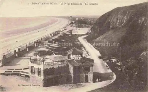 AK / Ansichtskarte Donville-les-Bains Avranches 50 Manche La Plage Normande La Potinière