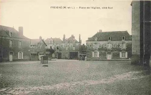 AK / Ansichtskarte Freigne SEGRE 49 Maine-et-Loire Place de l'Eglise
