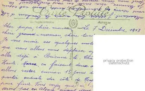 AK / Ansichtskarte Mourmelon-le-Grand 51 Marne La Poste