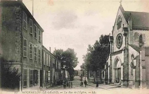 AK / Ansichtskarte Mourmelon-le-Grand 51 Marne Rue de l'Eglise