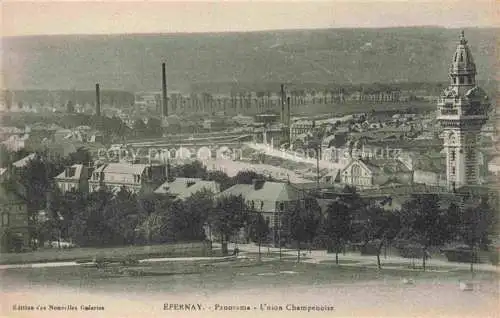 AK / Ansichtskarte Epernay 51 Marne Panorama Union Champenoise