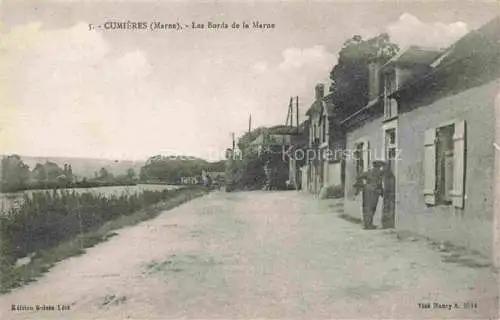 AK / Ansichtskarte Cumieres Epernay 51 Marne Les Bords de la Marne