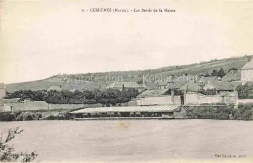 AK / Ansichtskarte Cumieres Epernay 51 Marne Les bords de la Marne