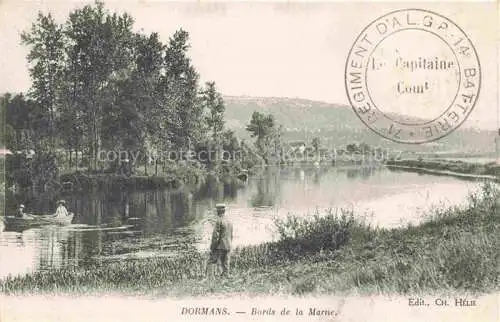 AK / Ansichtskarte Dormans Epernay 51 Marne Bords de la Marne