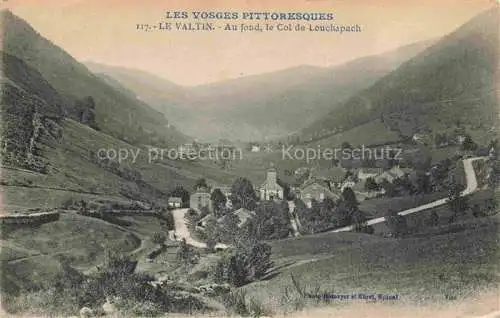 AK / Ansichtskarte Le Valtin Saint-Die 88 Vosges Vue panoramique et fond Col de Louchspach