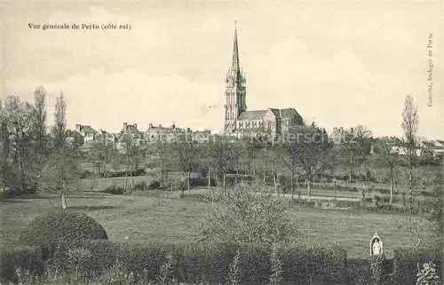 AK / Ansichtskarte Pertu Colondannes Gueret 23 Creuse Vue générale et l'église