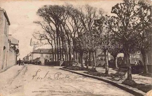 AK / Ansichtskarte Port-Louis Lorient 56 Morbihan La Muse et Rue de la Citadelle