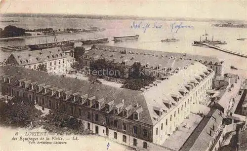 AK / Ansichtskarte LORIENT 56 Morbihan Vue sur les Caserne des Equipages de la Flotte vue aérienne