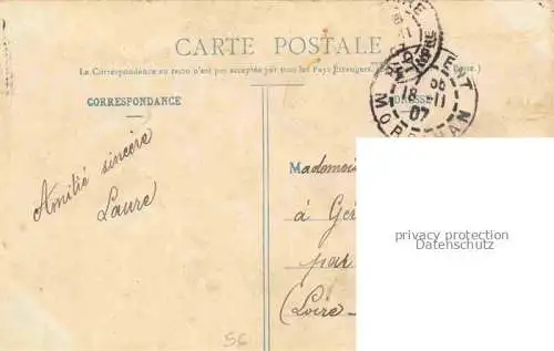 AK / Ansichtskarte LORIENT 56 Morbihan Place Alsace-Lorraine et entrée de la Rue des Fontaines
